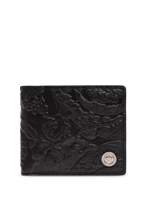 portmonee herren versace|versace leather wallet.